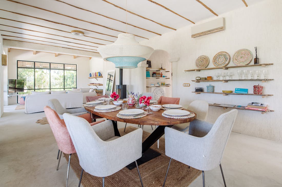 Mallorca alojamiento - Villa Only Summer - Beautiful open plan dining room at gorgeous villa Summer in Mallorca