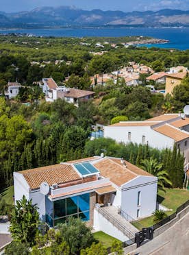 Mallorca accommodation - Villa Rockstar  - Exterior building Private pool villa Rockstar Mallorca