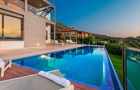 Majorque location - Villa Panoramica - piscine privée villa Mediterrania de luxe avec vues sur la montagne Mallorca