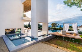 Majorque location - Villa O2 - Exterior building private pool villa O2 Mallorca