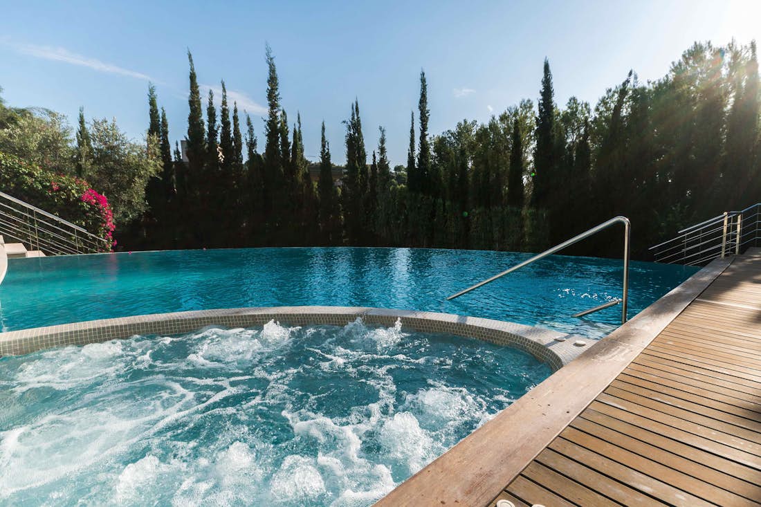 piscine privée vue sur la mer villa Rockstar de luxe avec piscine privée Mallorca
