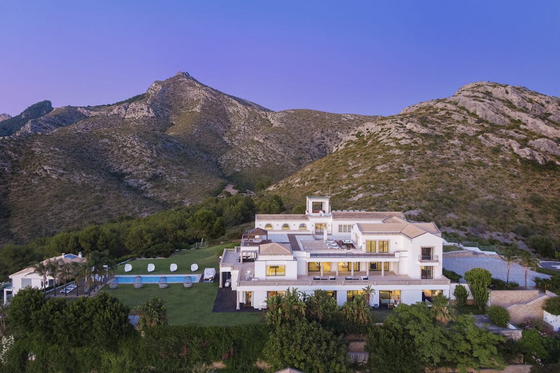 Mallorca accommodation - Villa Cielo Bon Aire - Exterior of the building sea view villa Villa Cielo Bon Aire in Mallorca