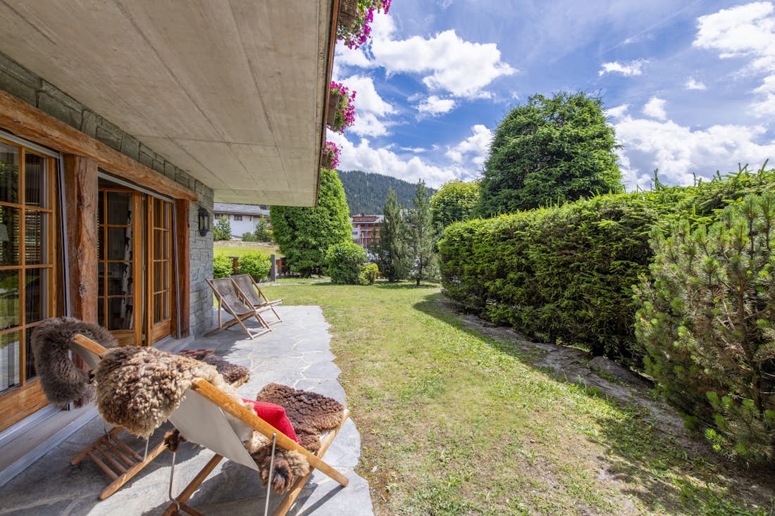 Verbier location - Appartement Hickory - Beautiful terrace with garden in Hickory in Verbier 