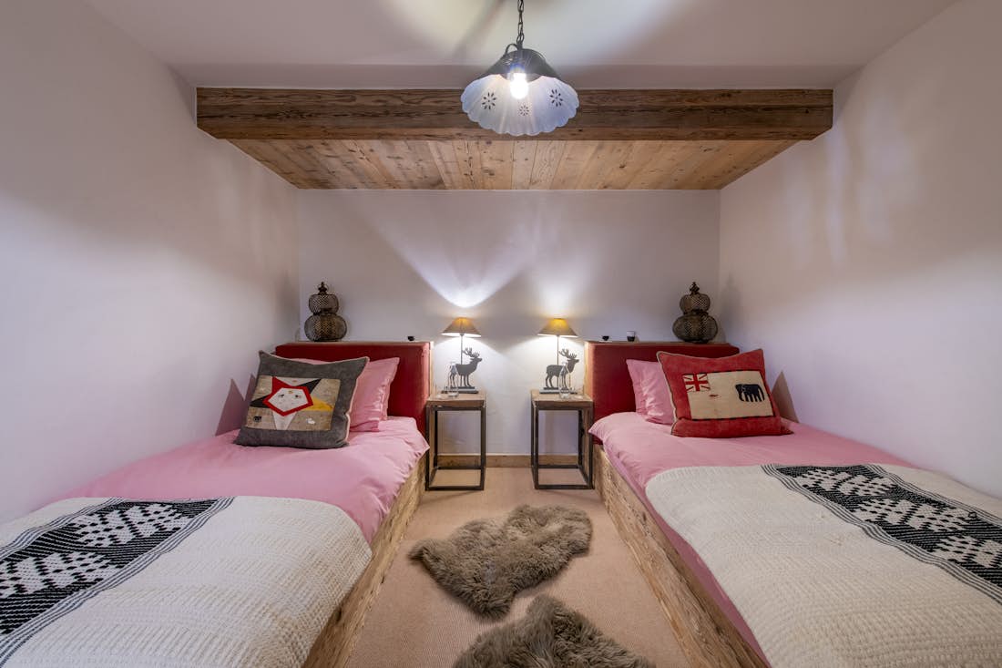 Verbier location - Chalet Nyumba - Luxury bedroom  in Chalet Nyumba in Verbier