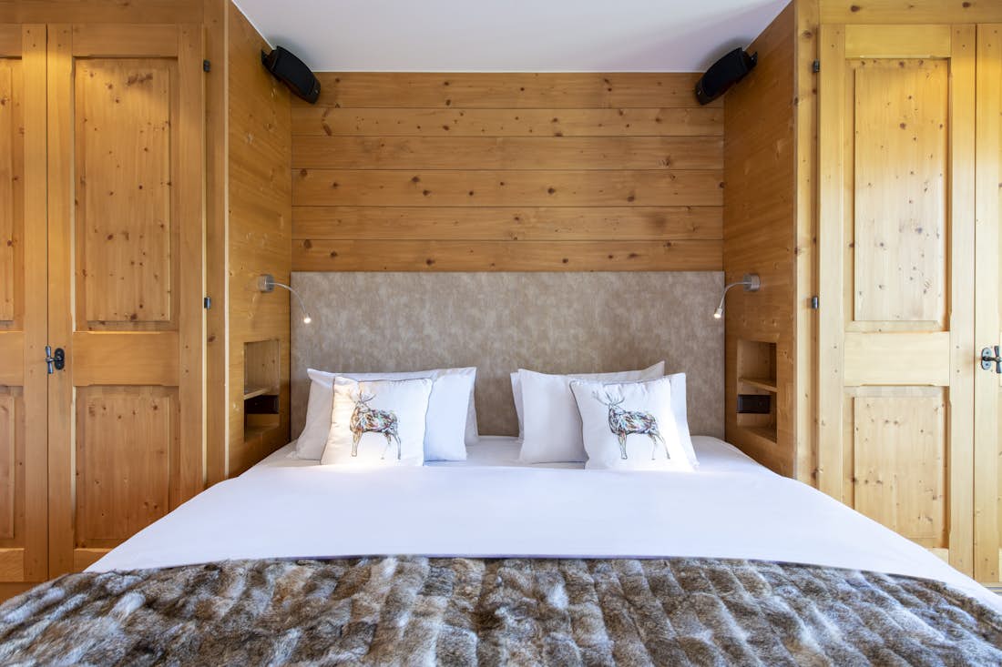 Verbier accommodation - Apartment Basalte - Ensuite bedroom in Basalte in Verbier