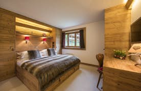 Verbier accommodation - Apartment Hickory - bedroom Hickory Verbier