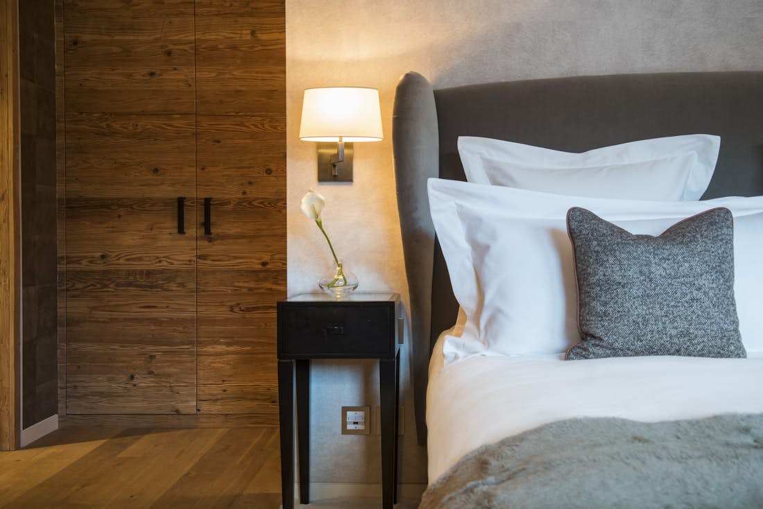 Verbier accommodation - Rosalp 3 - Elegant bedroom in Rosalp 3 in Verbier