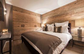 Verbier accommodation - Rosalp 3 - Elegant bedroom Rosalp 3 Verbier