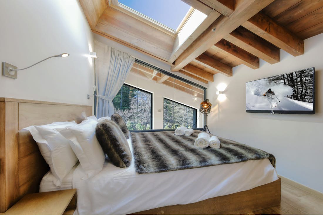 Accommodation - Chamonix - Chalet Kewalo - Bedroom 4 - 1/2
