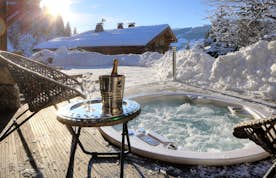 Top-notch chalet with hot tub in Megeve - 3