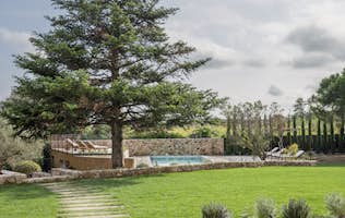 Costa Brava location - Mas del Suro - Exterior of the building Mountain views Masia Mas del Suro in Costa Brava Costa Brava location - Mas del Suro - Exterior building Mountain views Masia Mas del Suro Costa Brava