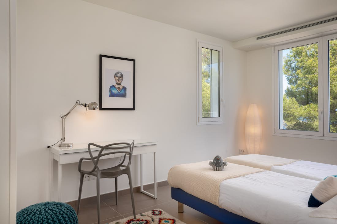 Costa Brava alojamiento - Villa Verde - Confortable habitación doble  Villa Verde de lujo vistas al mar à Costa Brava