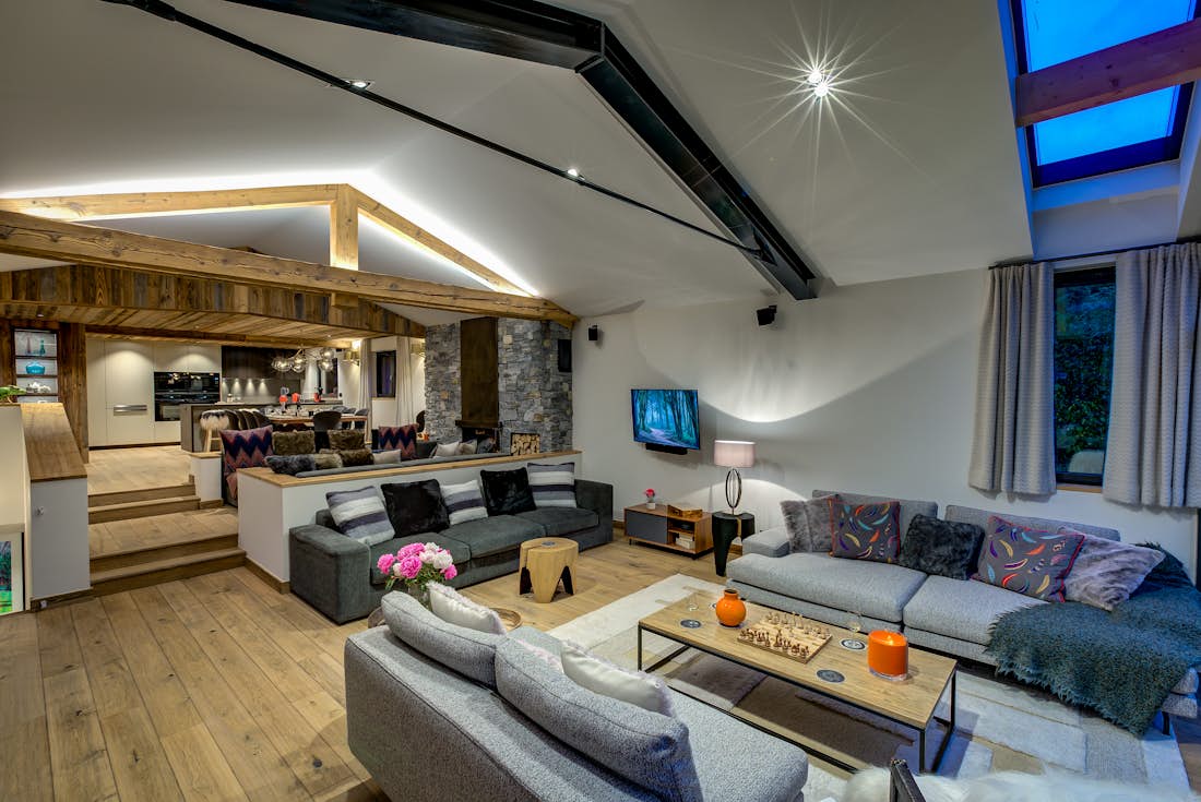 Accommodation - Chamonix - Chalet Manoa - Living room - 2/5