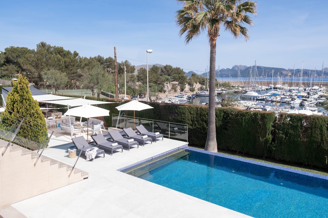 Mallorca accommodation - Ca Nostra  - Private terrace seaviews villa Ca Nostra in Mallorca