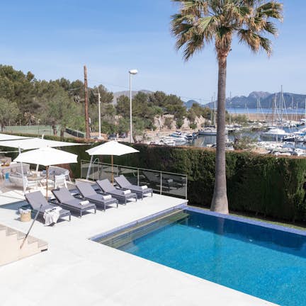 Private Terrace Sea views villa Ca Nostra Mallorca