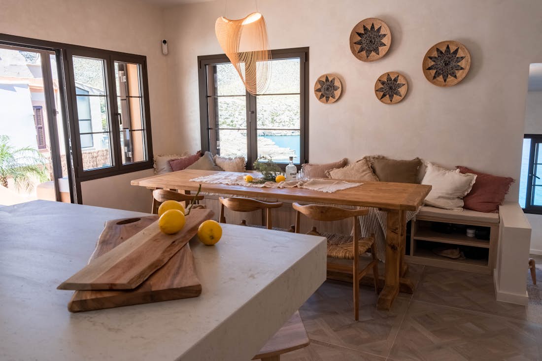 Mallorca alojamiento - Cala Carbo - Una Cocina contemporánea en  Villa Cala Carbo de lujo vistas al mar à Mallorca