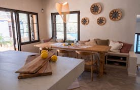 Mallorca alojamiento - Cala Carbo - Cocina contemporánea  Villa Cala Carbo de lujo vistas al mar  Mallorca