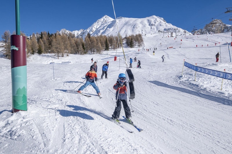 Les Arcs is the best place to ski for beginners