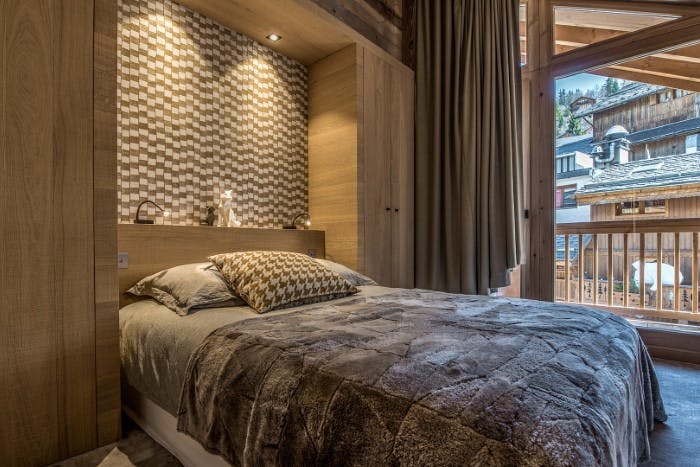 Alpine bedroom Chalet Celenia