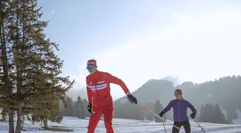 Nordic skiing Les Carroz d'Araches Emerald Stay