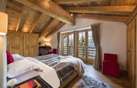 Verbier accommodation - Chalet Milou - Luxury ensuite bedroom Chalet Milou Verbier