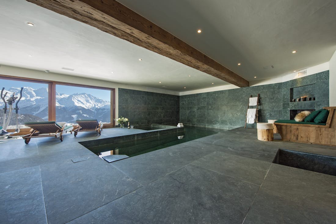 Verbier location - Chalet Nyumba - Spa in Chalet Nyumba Verbier