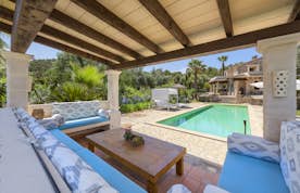 Mallorca alojamiento - Villa Sant Marti - piscina casa sant marti mallorca