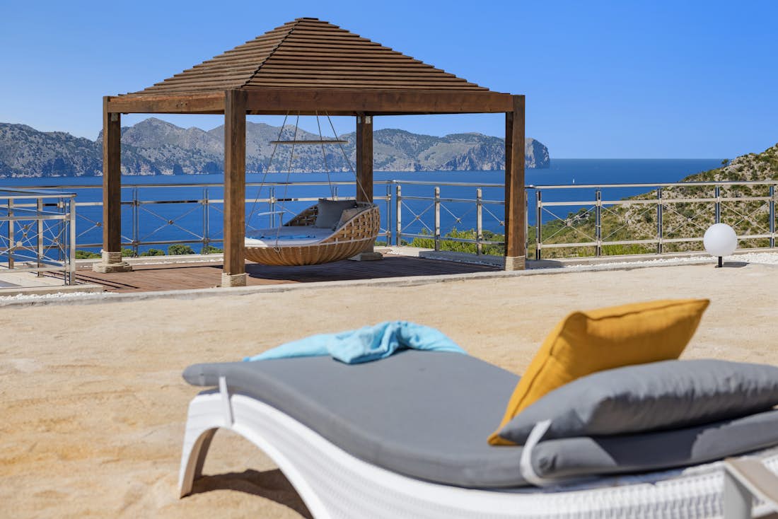 Mallorca accommodation - Villa Cielo Bon Aire - Large terrace with sea views villa Villa Cielo Bon Aire in Mallorca