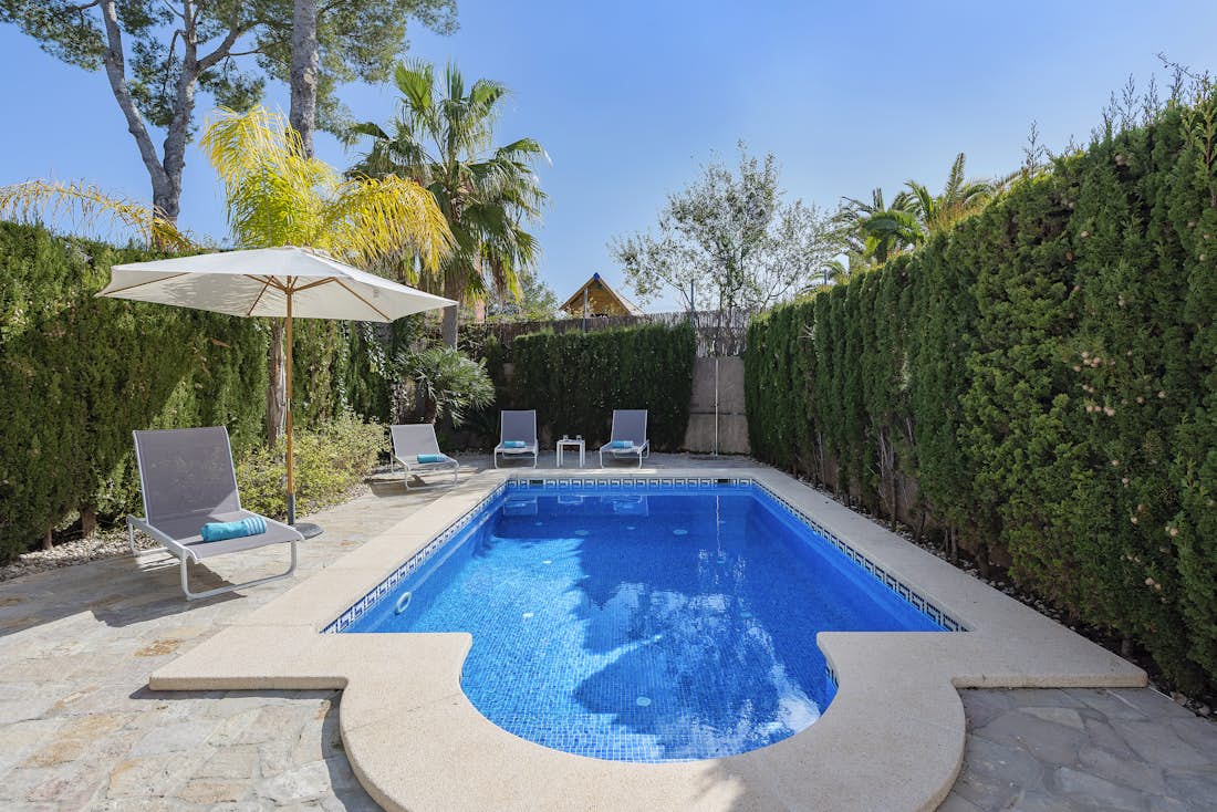 Private swimming pool  family villa Maricel Mallorca