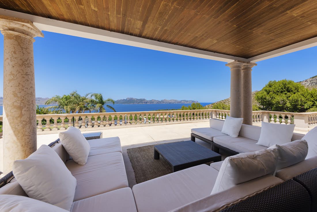 Large terrace sea views villa Villa Cielo Bon Aire Mallorca
