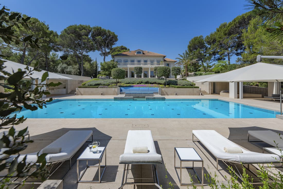 Majorque location - Villa Lion - une piscine privée opulente avec vue sur l'océan dans le villa Lion de luxe vue mer à Mallorca
