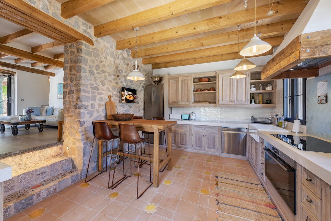 Mallorca alojamiento - Villa Sant Marti - Espaciosa cocina en casa sant marti en mallorca