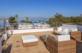 Mallorca accommodation - Villa Marisol - Large terrace sea view villa Marisol Mallorca