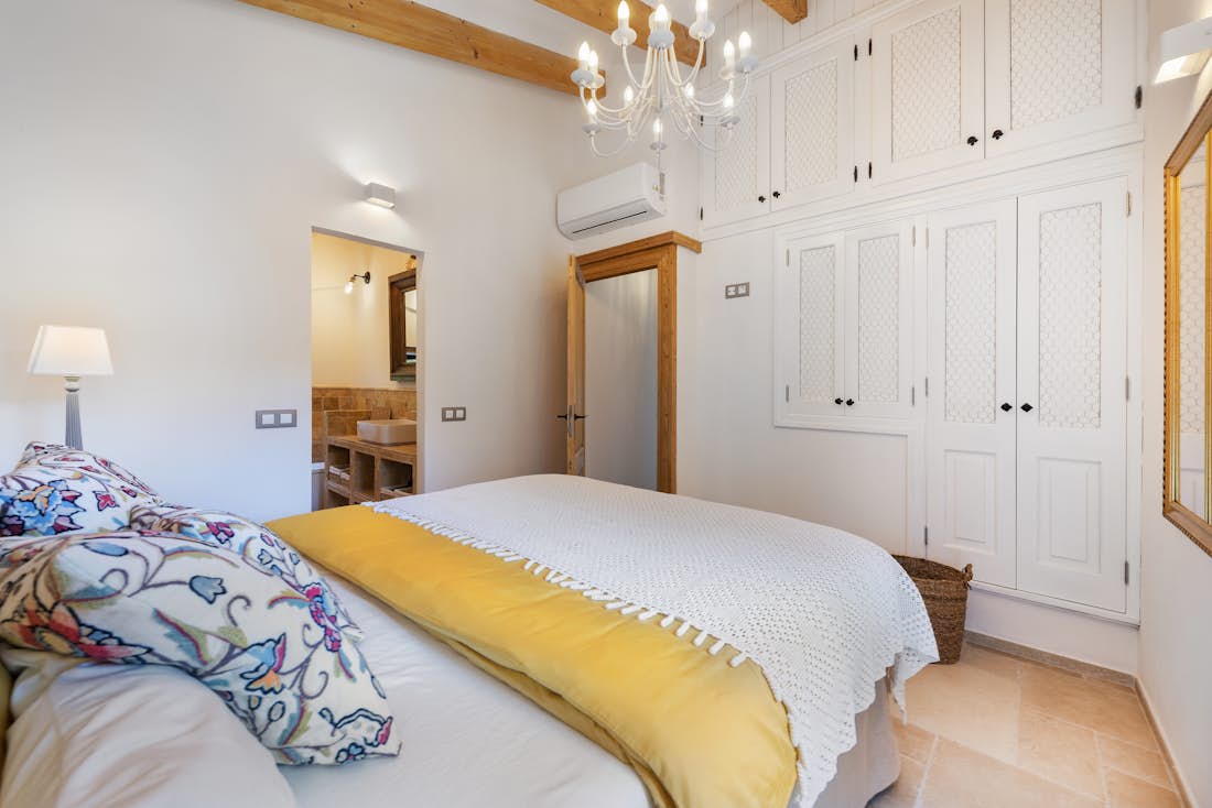 Mallorca accommodation - Villa Sant Marti  - Double bedroom at Casa Sant Marti in Mallorca