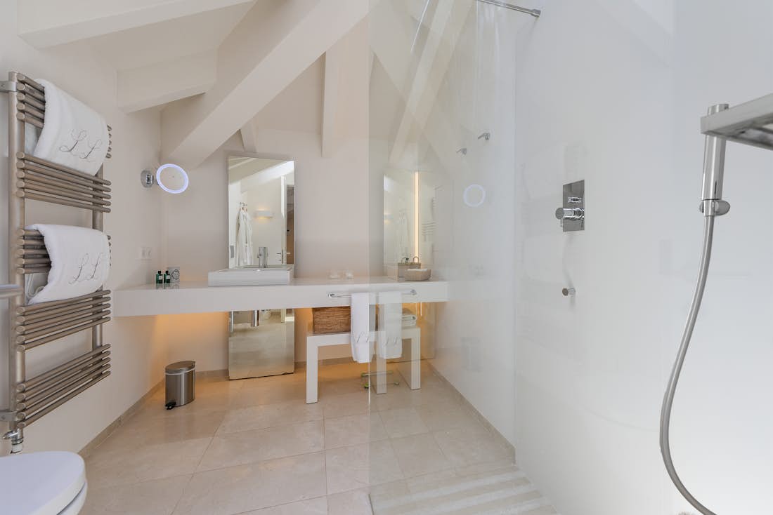Majorque location - Villa Lion - Salle de bain moderne avec commodités dans villa Lion de luxe vue mer à Mallorca