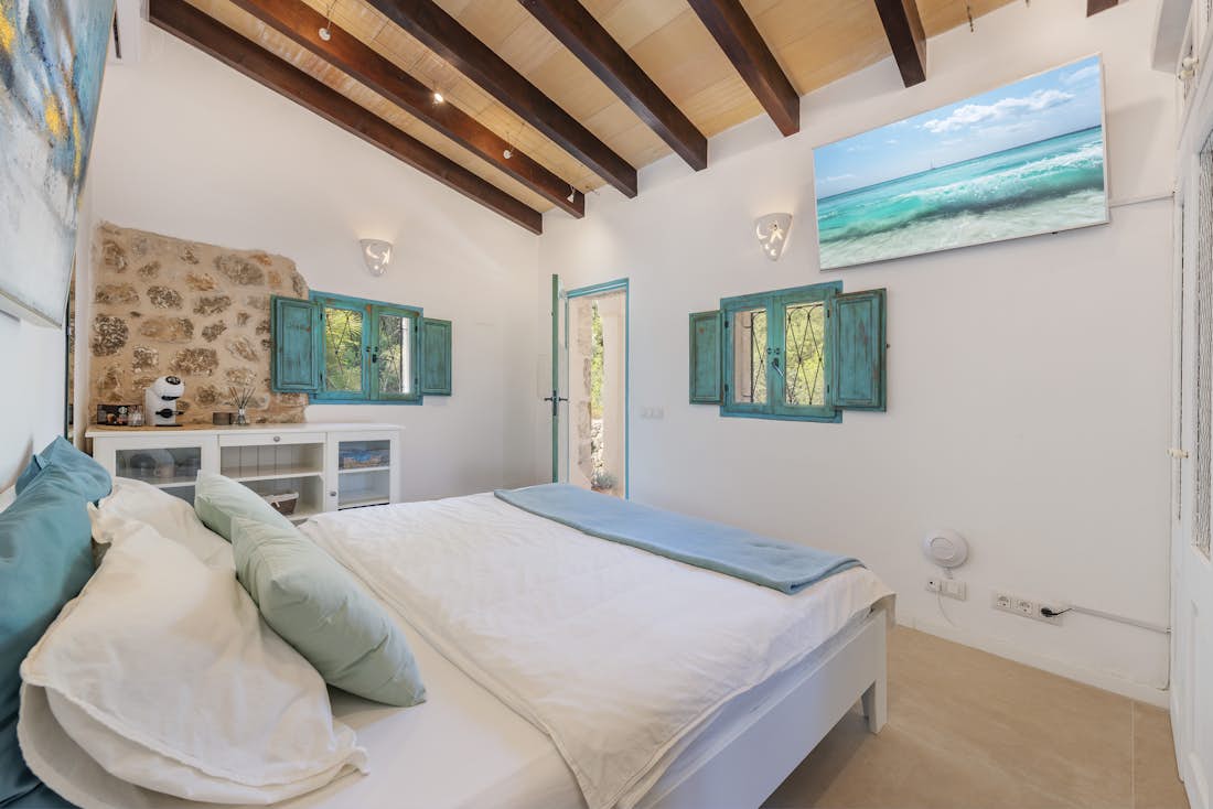 Mallorca accommodation - Villa Sant Marti  - Double bedroom at Casa Sant Marti in Mallorca
