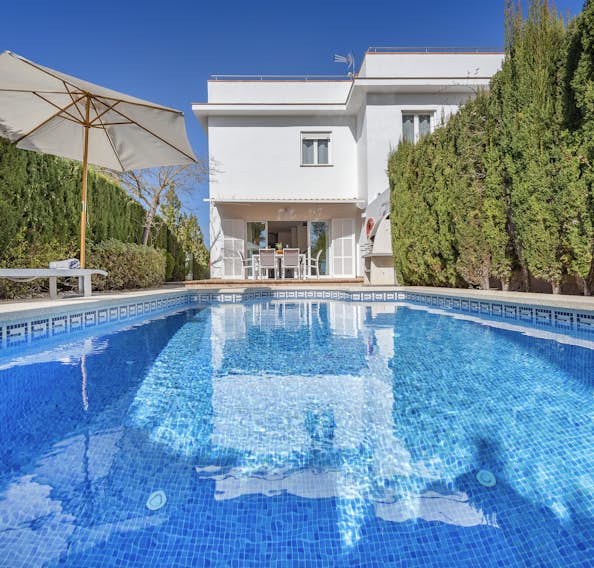 Majorque location - Villa Marisol - Grande terrasse villa Marisol de luxe avec piscine privée Mallorca