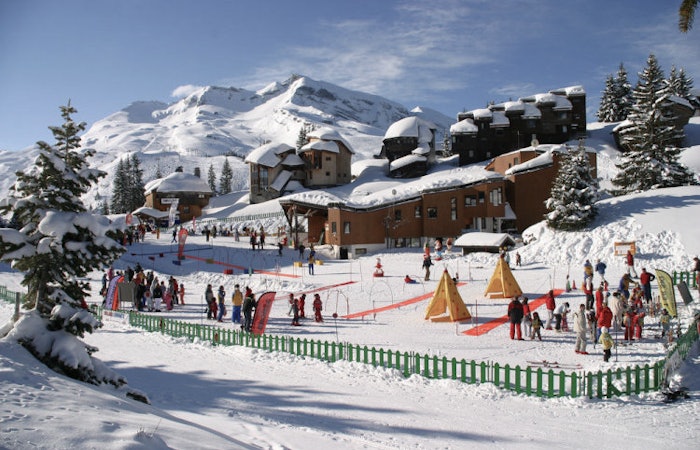 Ski school of the Club Piou-Piou in Morzine for children 
