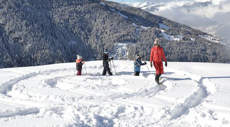Trapper course in Peisey-Vallandry for children 