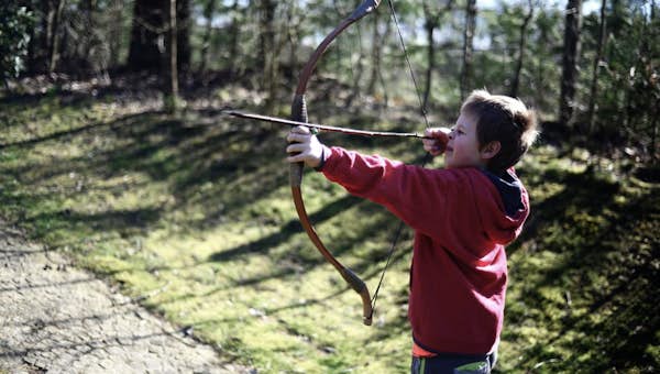 Archery tag activity in La Plagne