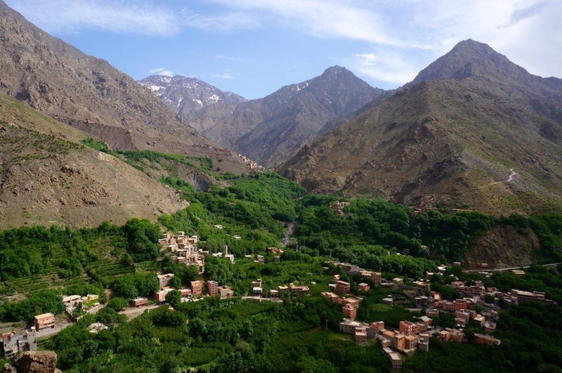 View of Imlil Valley