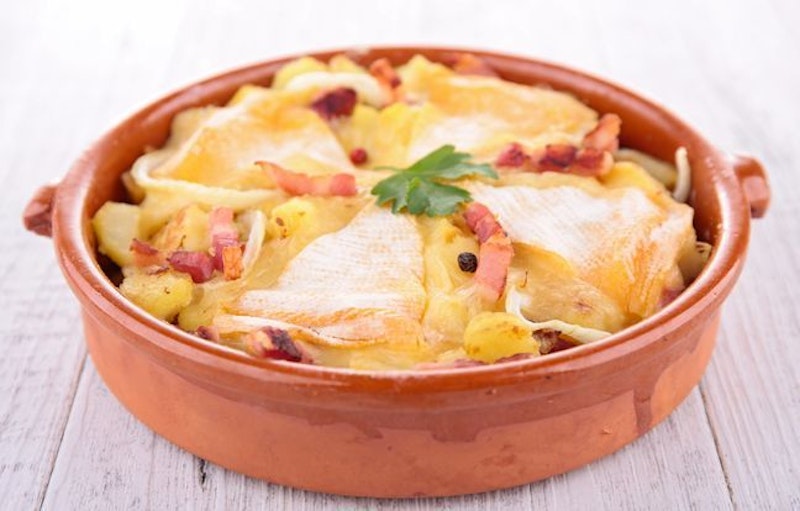 Best ski food in the French Alps is tartiflette